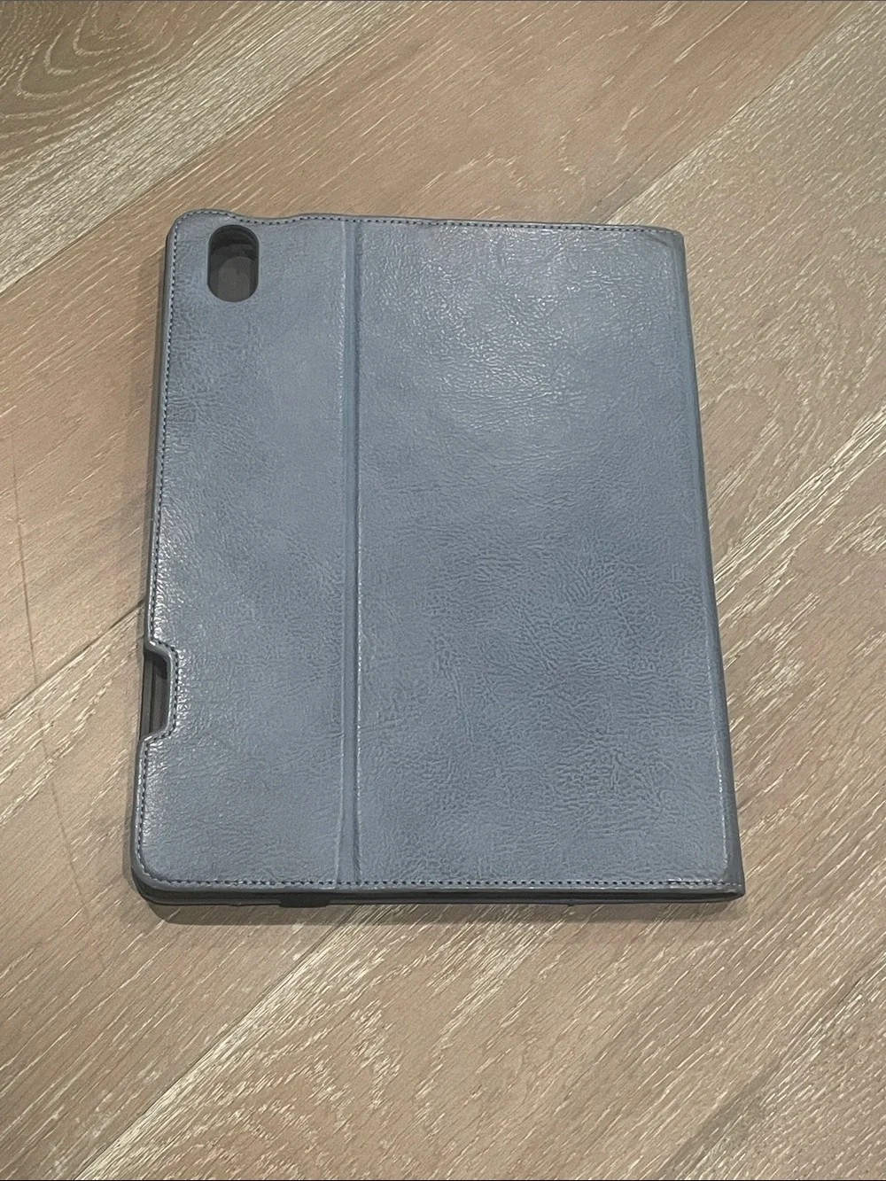 Blue iPad Folio Case with Stand and Pencil Slot